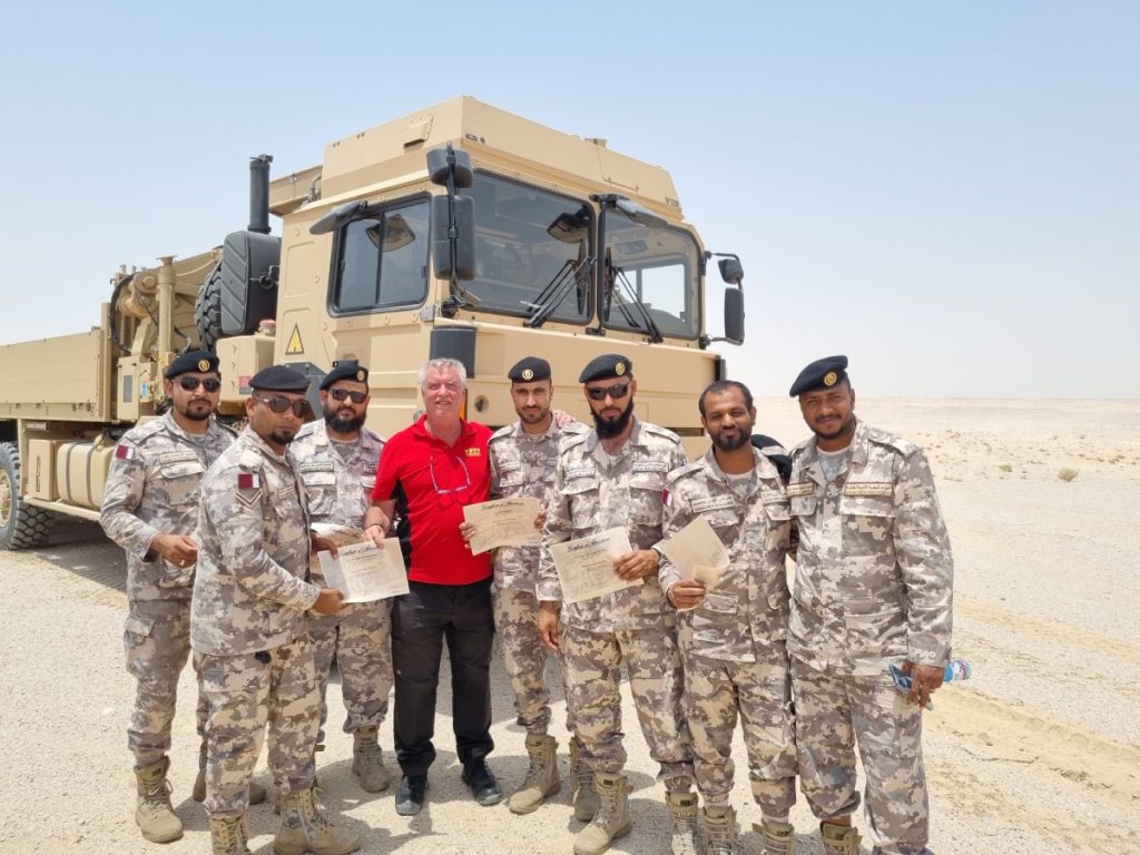 TECE viaja a Qatar para formar a sus militares 